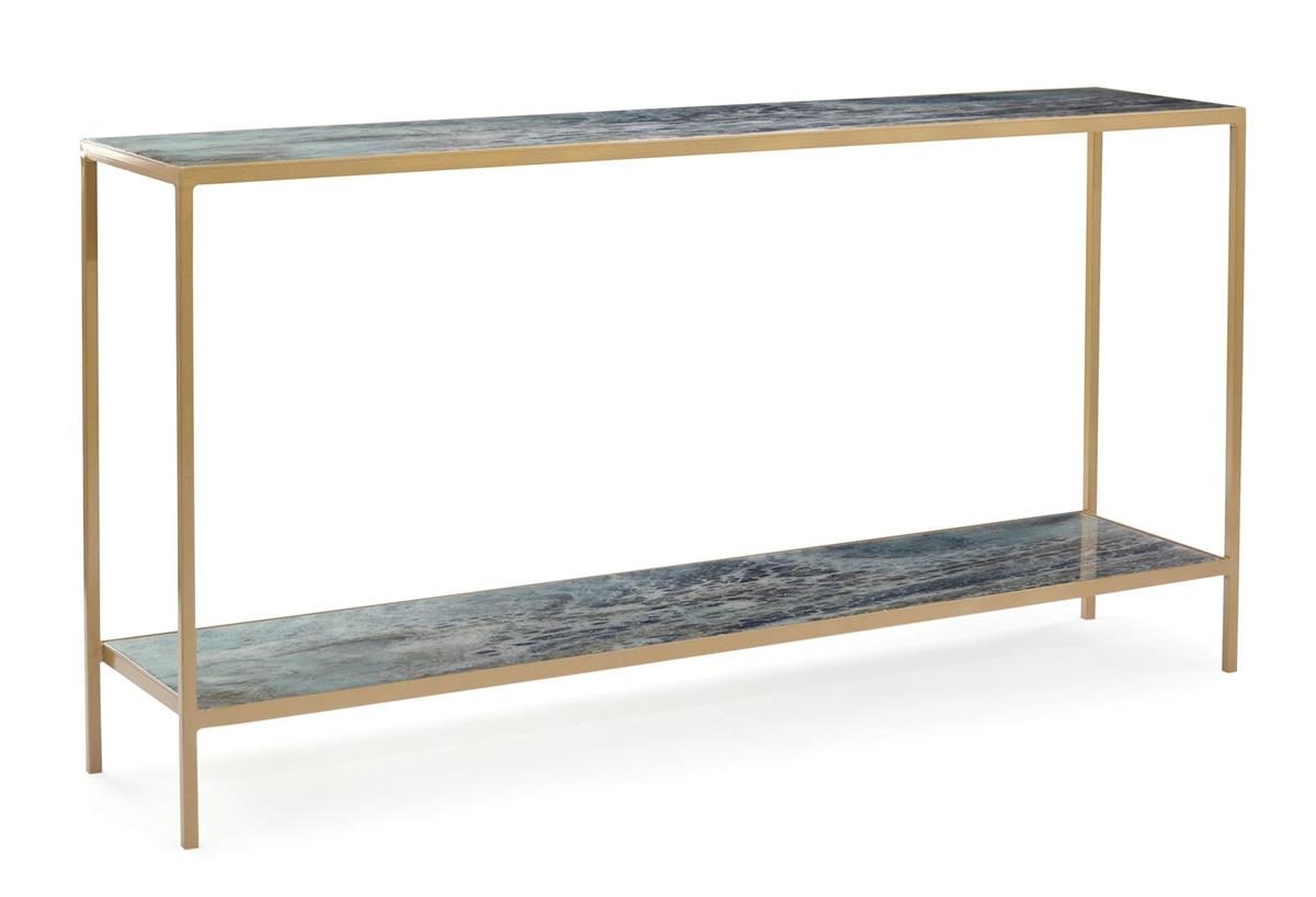 John Richard JFD-0198 Shaye Rawsons Mont-De-Marsan Sofa Table With Shelf