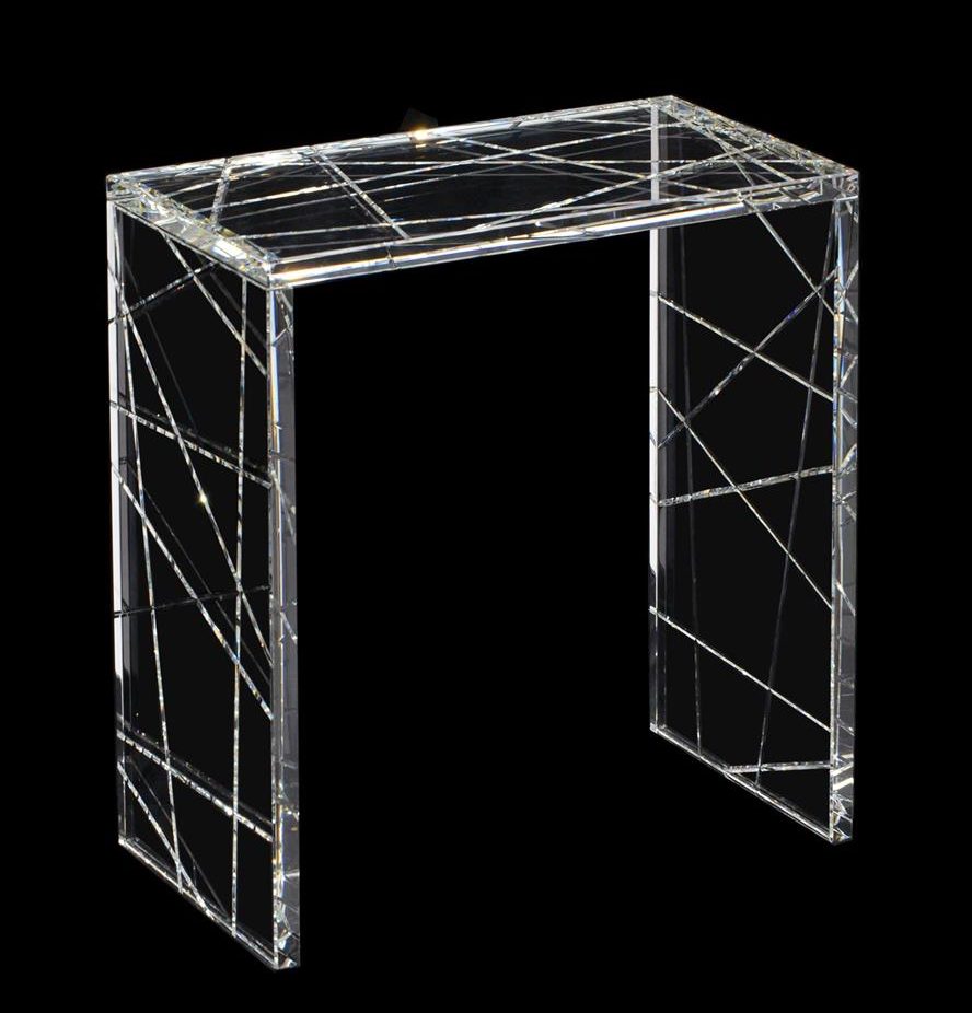 John Richard JFD-0215 Crystal Nesting Table