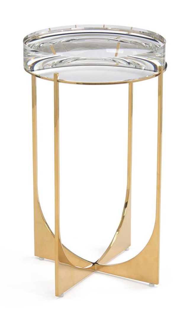 John Richard JFD-0314 Svelte Martini Table I Brass