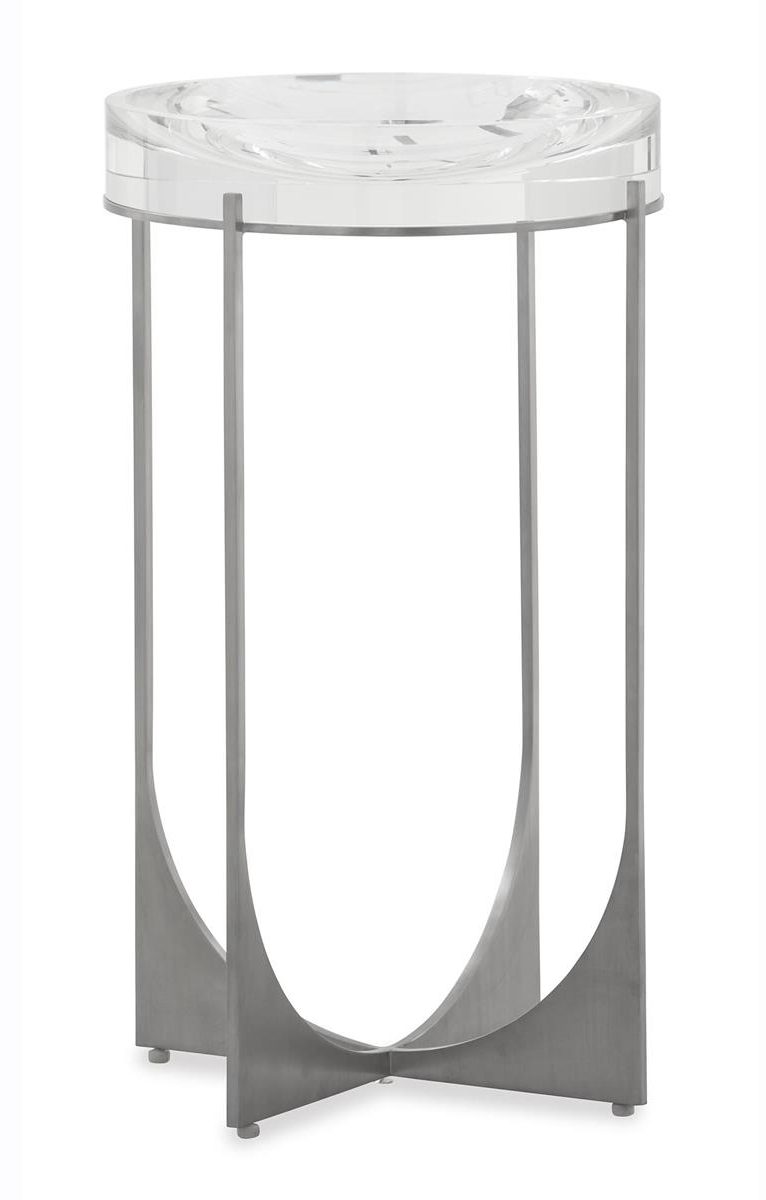 John Richard JFD-0372 Svelte Martini Table I Silver