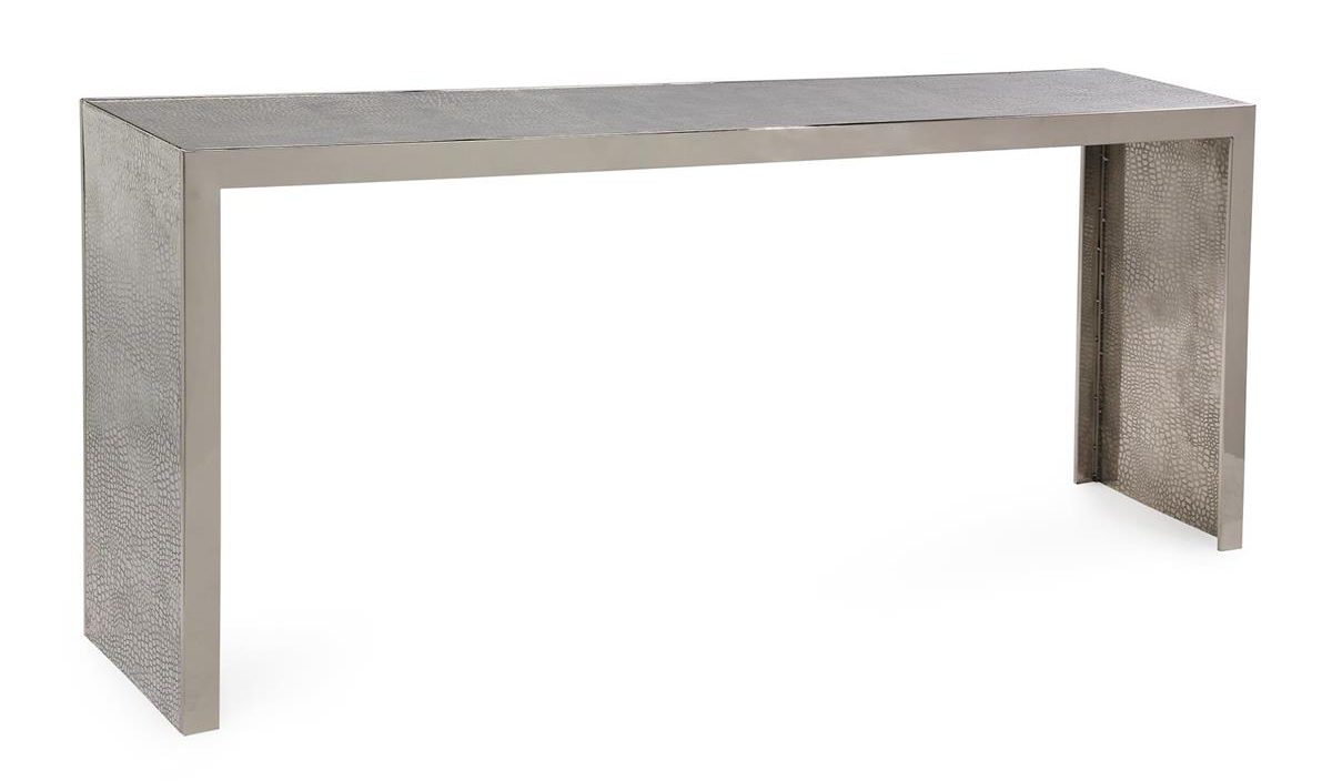 John Richard JFD-0440 Silver Serpent Console Table Large