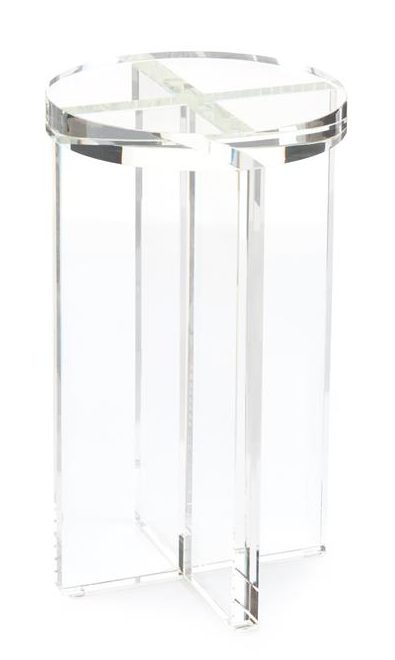 John Richard JRA-10450 Crystal Martini Side Table