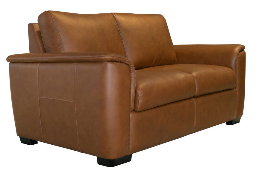 Flexsteel Furniture 1041-20-94672 Henry Caramel Leather Loveseat