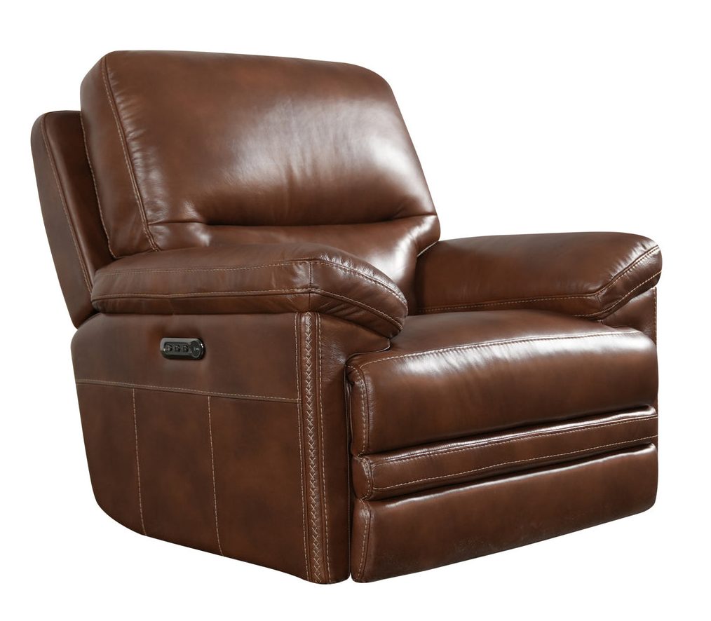 Flexsteel Furniture 1825-54PH-90772 David Pecan Leather Power Gliding Recliner with Power Headrest and Lumbar Flexsteel Furniture 1825-54PH-90772 David Pecan Leather Power Gliding Recliner with Power Headrest and Lumbar