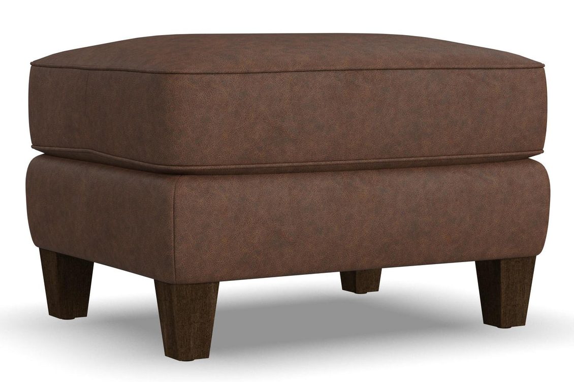 Flexsteel Furniture 3010-08 Finley Leather Ottoman Flexsteel Furniture 3010-08 Finley Leather Ottoman