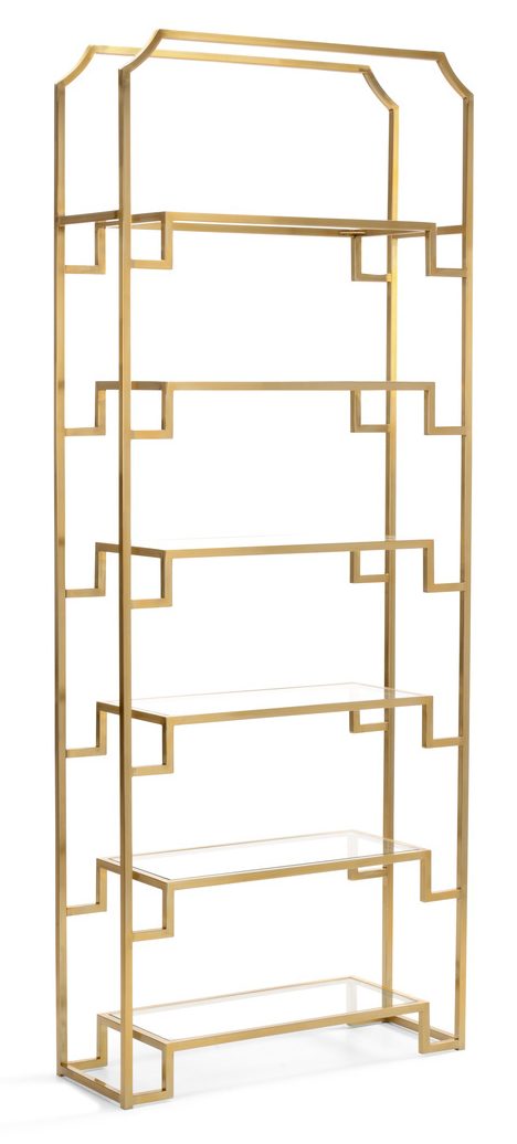 Wildwood Furniture 301067 Hampton Shelf Unit Brass
