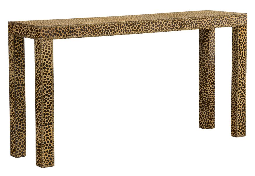 Chelsea House 370059 Leopard Console Table