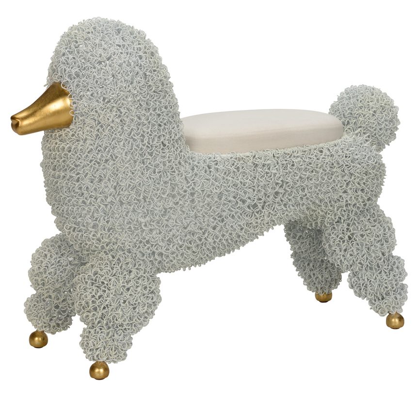 Chelsea House 370252 Ooh La La Poodle Stool