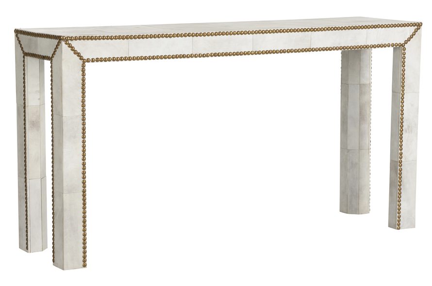 Chelsea House 370331 Parchment Console Table
