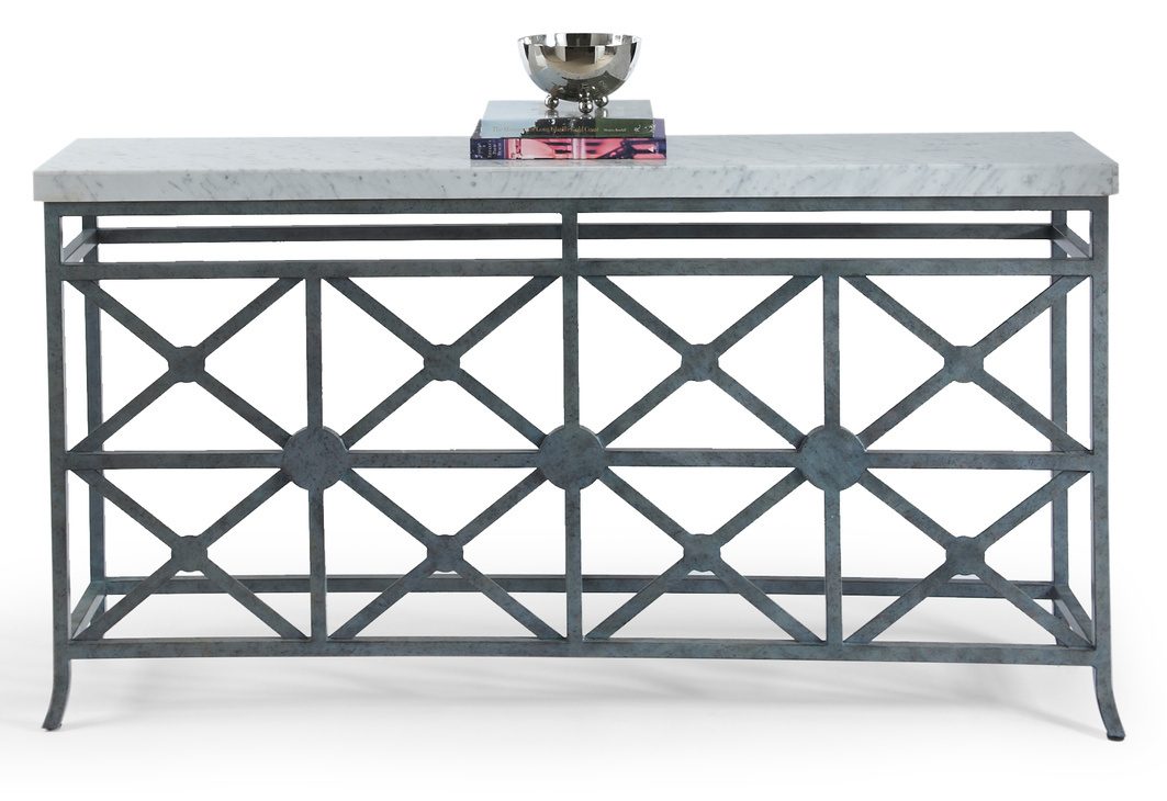 Chelsea House 380133 Eton Manor Sofa Table Verde