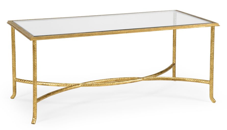 Chelsea House 381984 Watson Coffee Table Gold