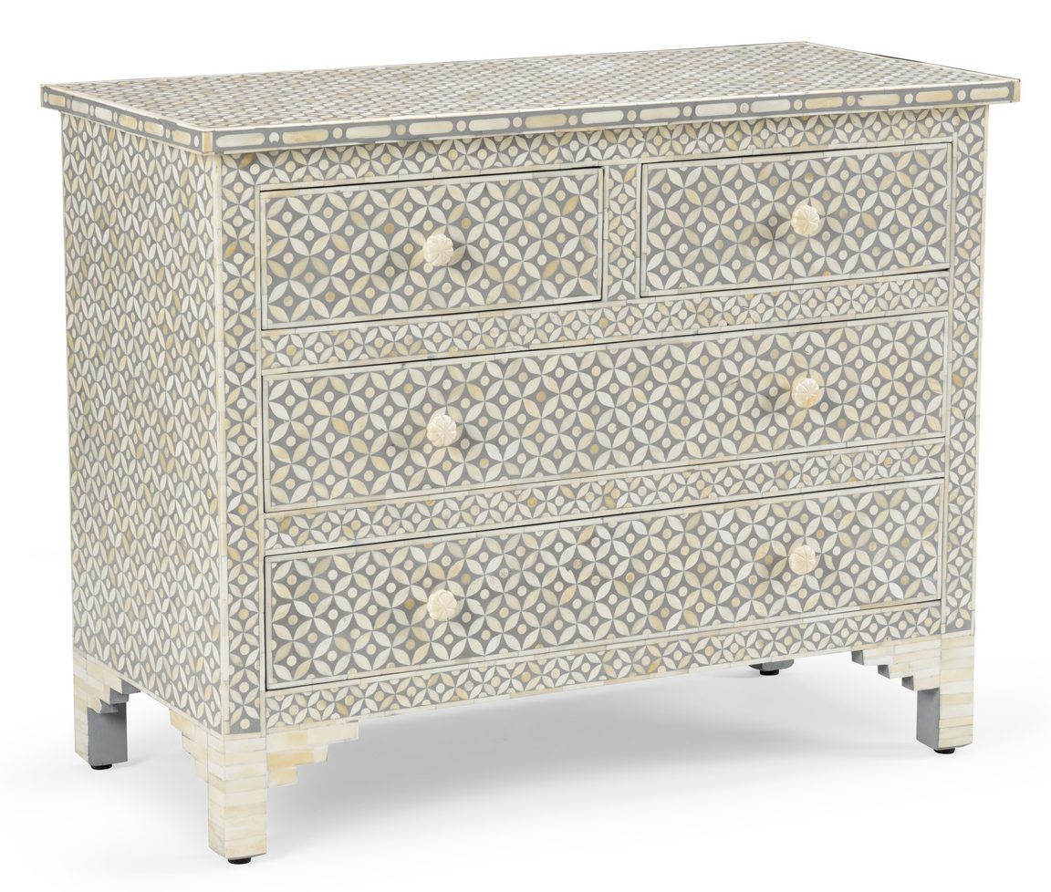 Chelsea House 382999 Milford Chest Gray