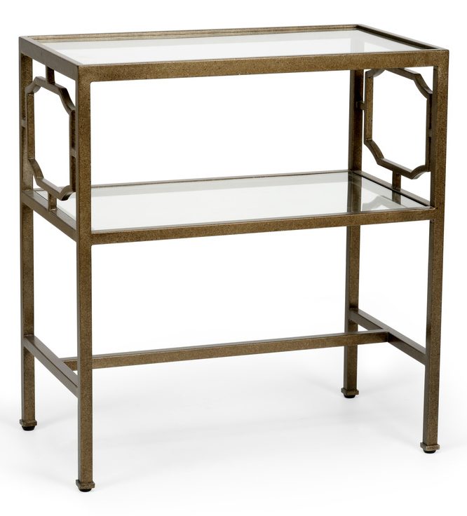 Chelsea House 383182 French Side Table Bronze