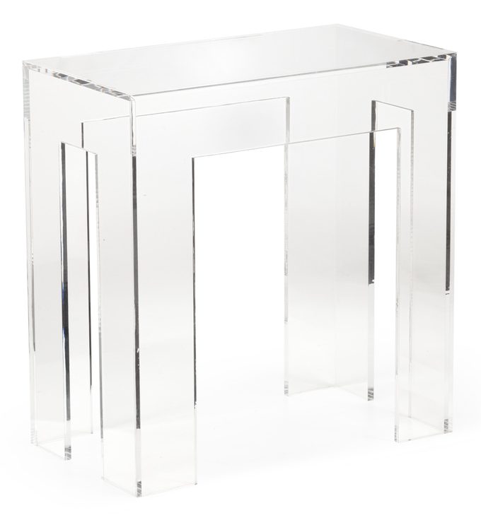 Chelsea House 383348 Acrylic End Table