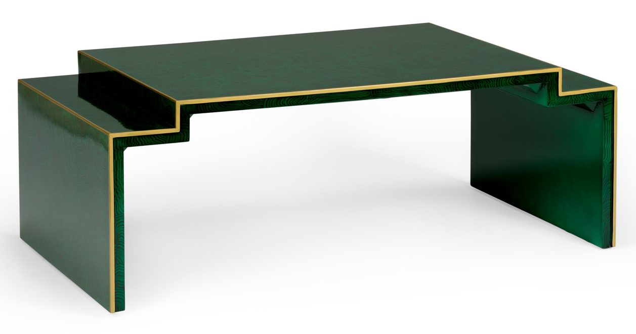 Chelsea House 383821 Chatsworth Table Green