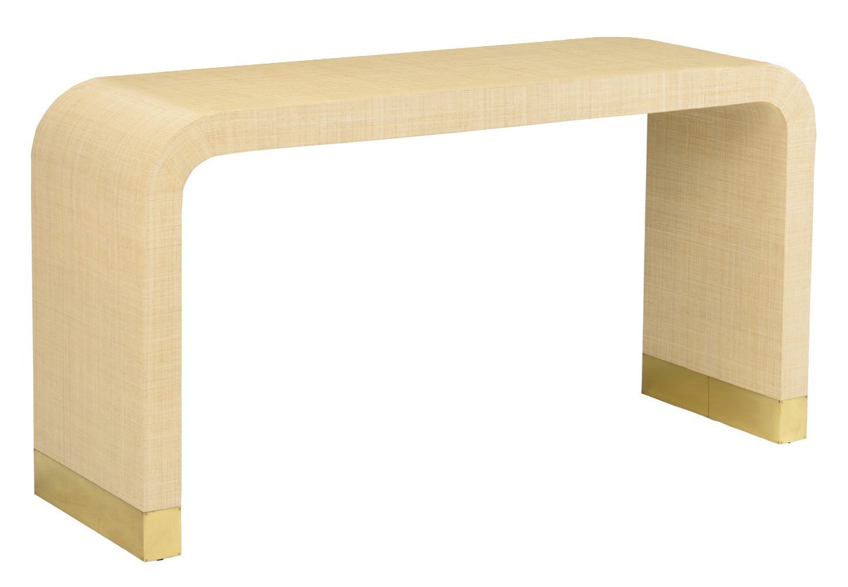 Chelsea House 384207 Waterfall Console Cream