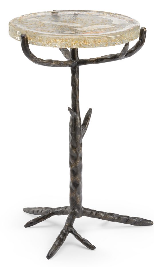 Chelsea House 384267 Bronze Twig Side Table