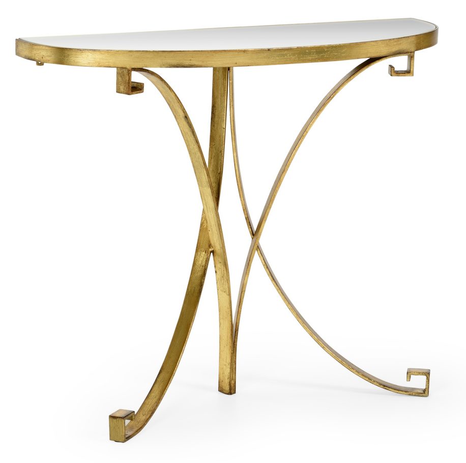 Chelsea House 384562 Cain Console Gold