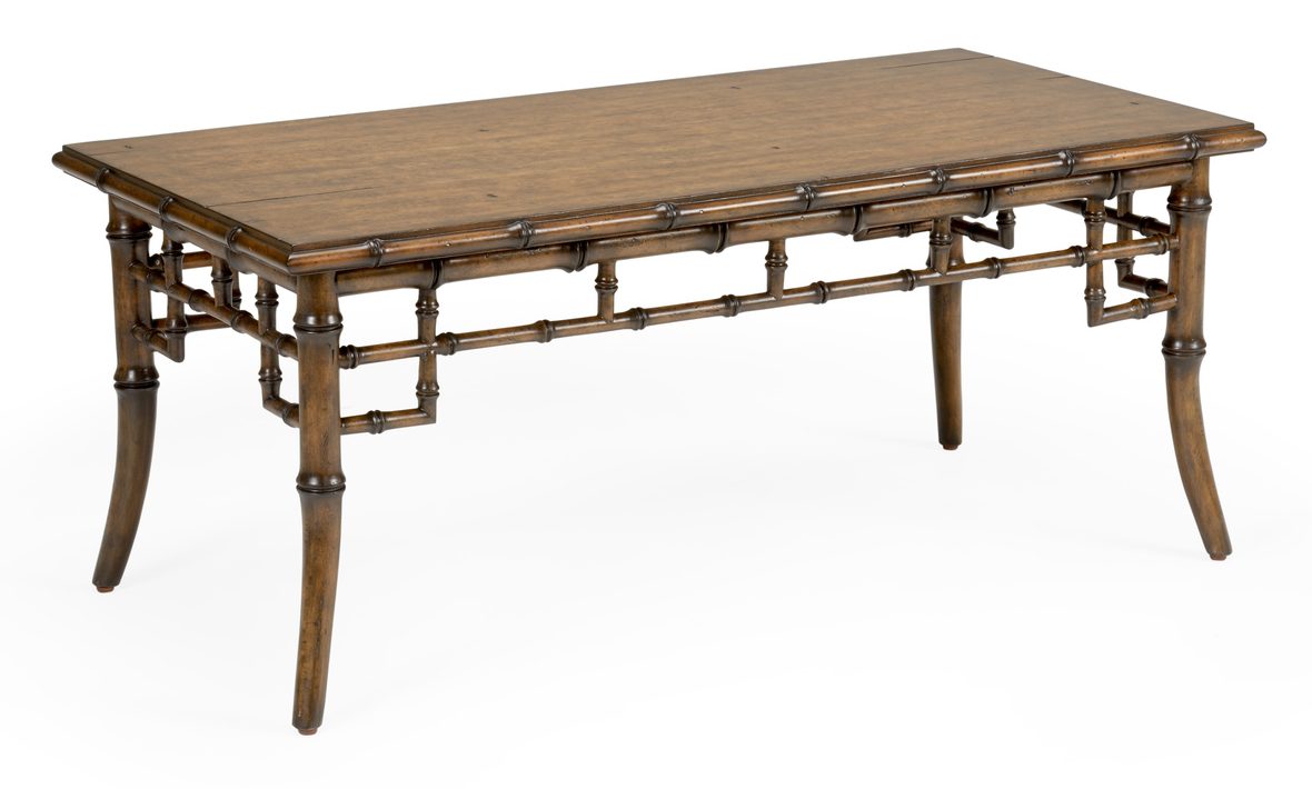Chelsea House 384796 Sheraton Bamboo Coffee Table