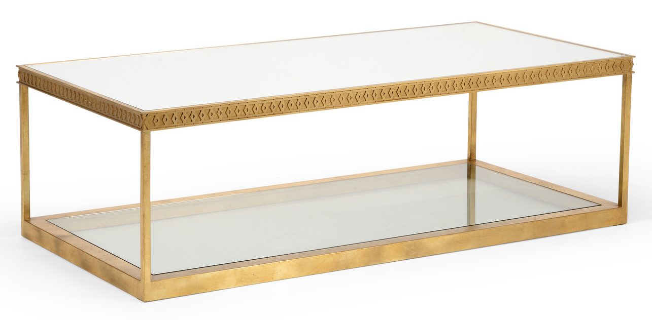 Chelsea House 384988 Copas Cocktail Table Gold