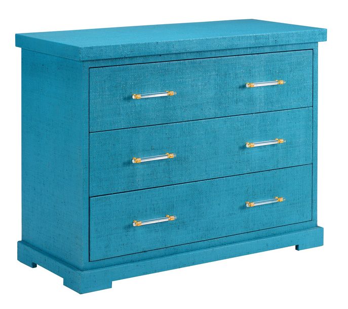 Chelsea House 385014 Clifton Side Chest Blue