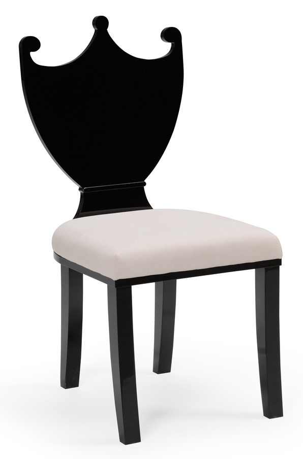 Chelsea House 385022 Regency Hall Chair Black