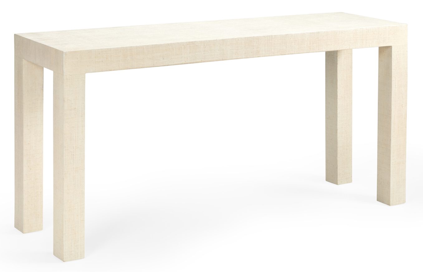 Chelsea House 385055 Sanibel Console Table White