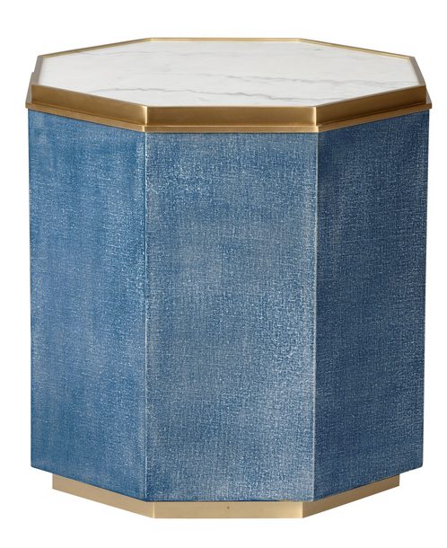Chelsea House 385140 Bunching Cocktail Table Blue