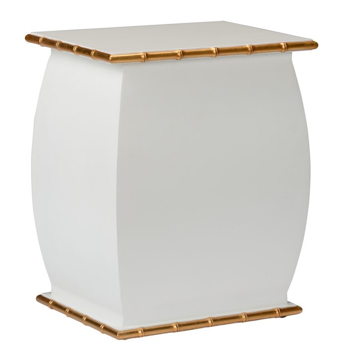 Chelsea House 385234 Wooden Drinks Table White