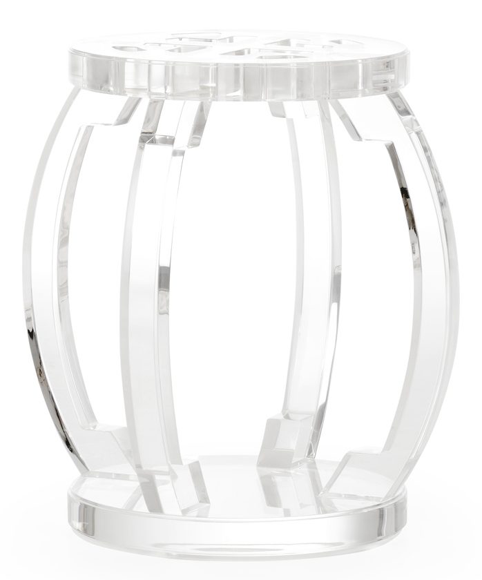 Chelsea House 385247 Lucite Garden Stool