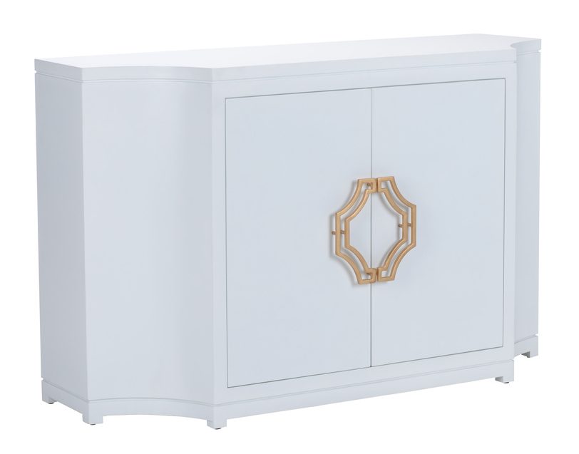 Chelsea House 385268 Jean Credenza White