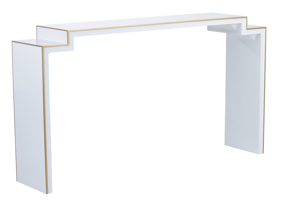 Chelsea House 385271 Chatsworth Console Table White