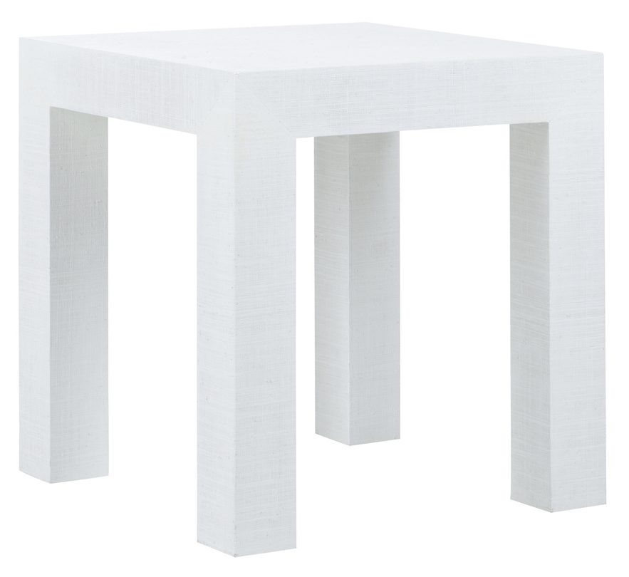 Chelsea House 385288 Sanibel Side Table White