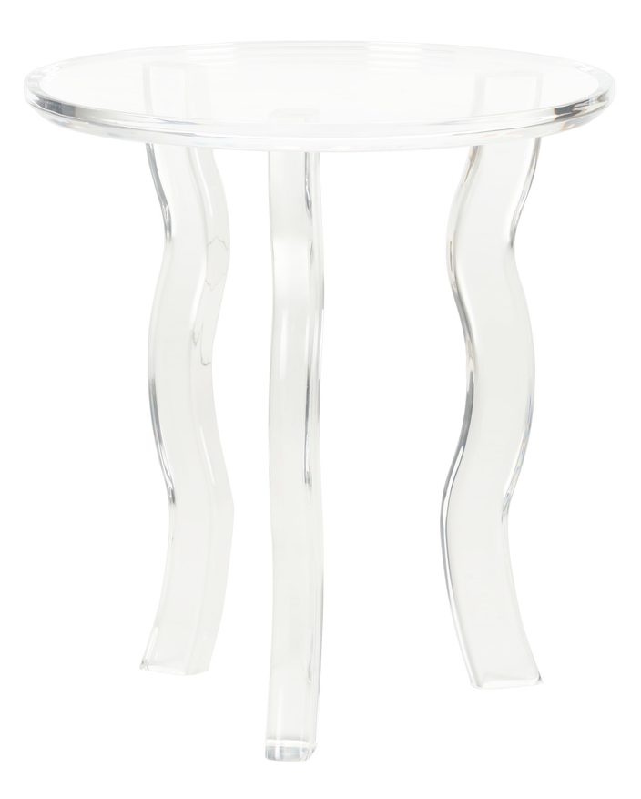Chelsea House 385421 London Side Table Clear