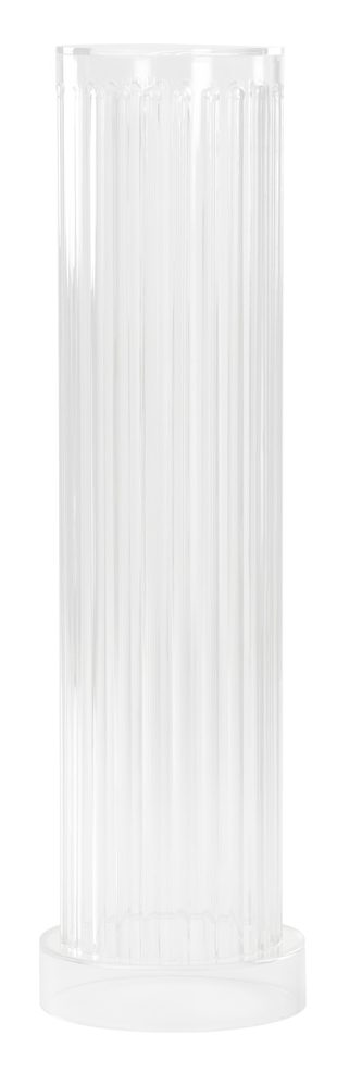 Chelsea House 385571 Fluted Acrylic Column Clear