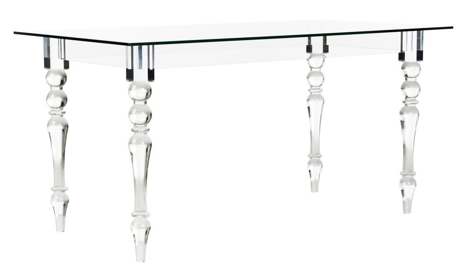 Chelsea House 385607 Violet Desk/Dining Table