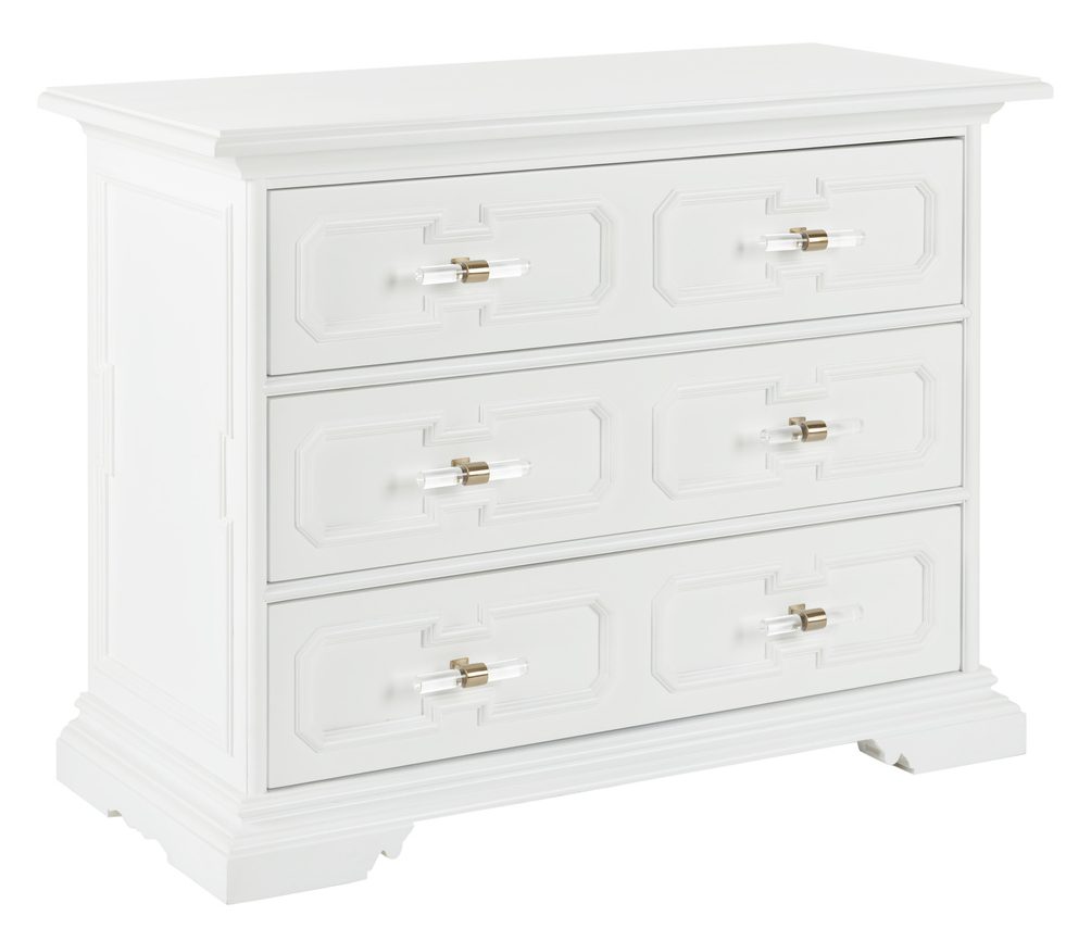 Chelsea House 385693 River Street Chest White Chelsea House 385693 River Street Chest White
