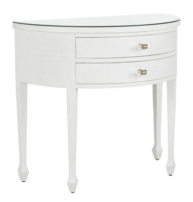 Chelsea House 385702 George III Demilune – White