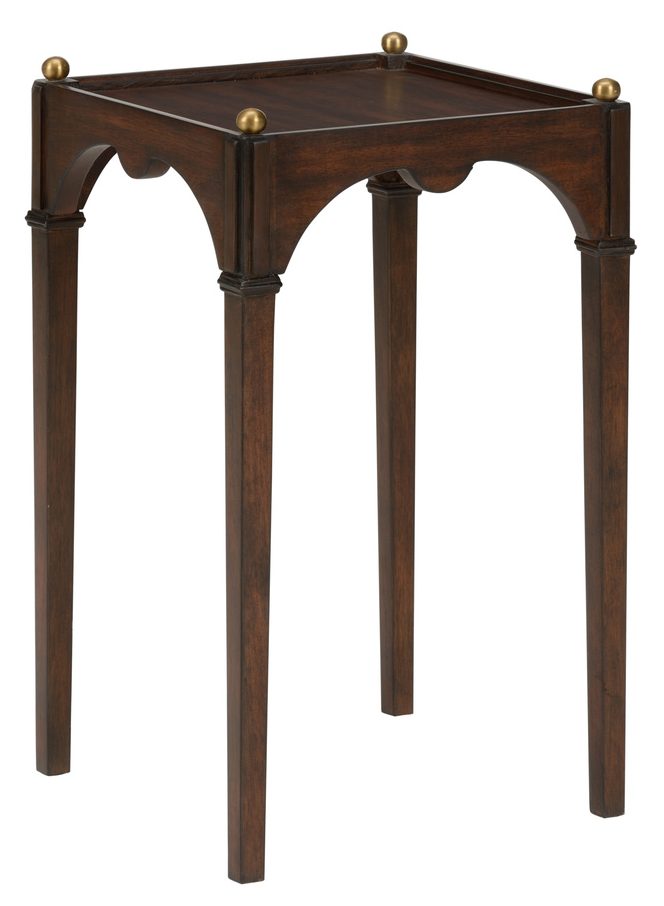 Chelsea House 385800 Kent Drinks Table Mahogany