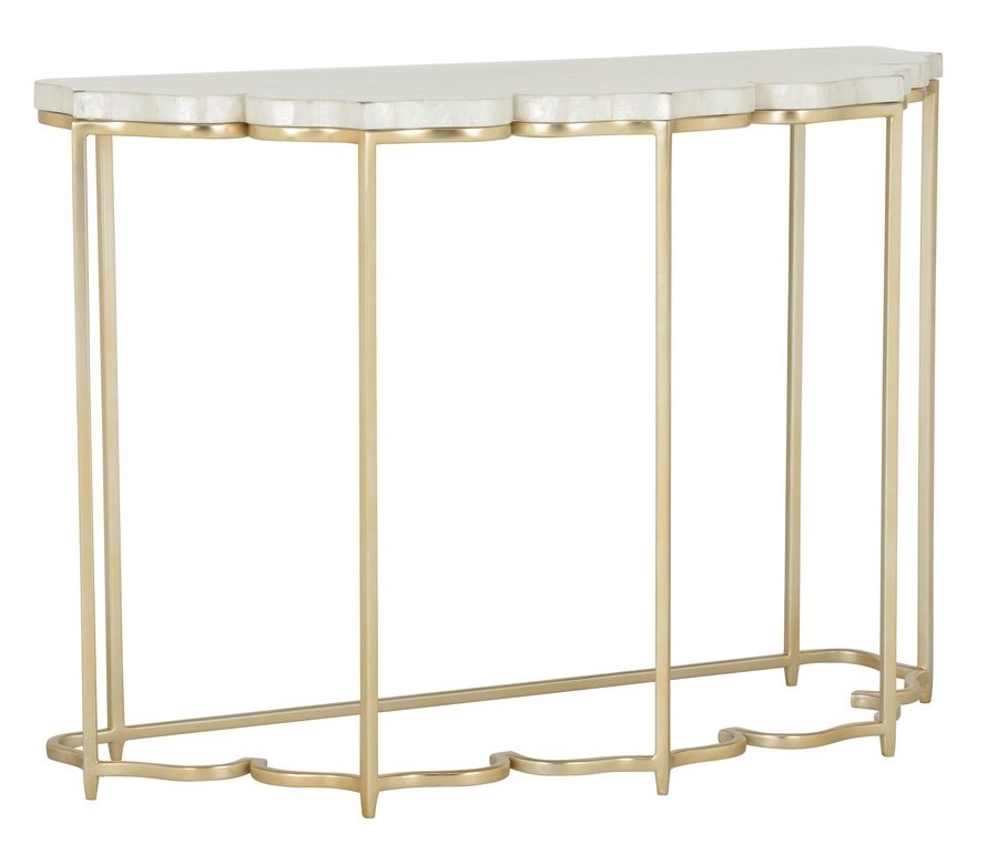 Chelsea House 385918 Lotus Flower Console