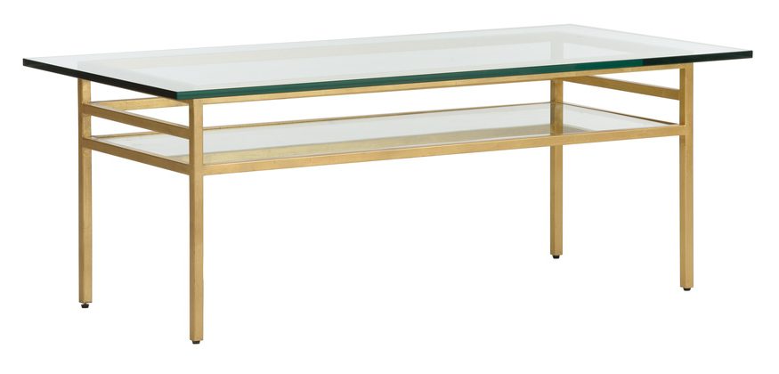 Chelsea House 385967 Treasury Coffee Table Gold