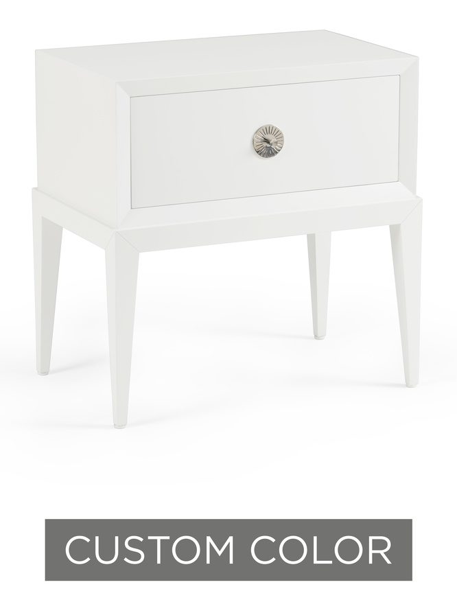 Wildwood Furniture 400004-CUSTOM Beveled Side Chest – 1 Drawer