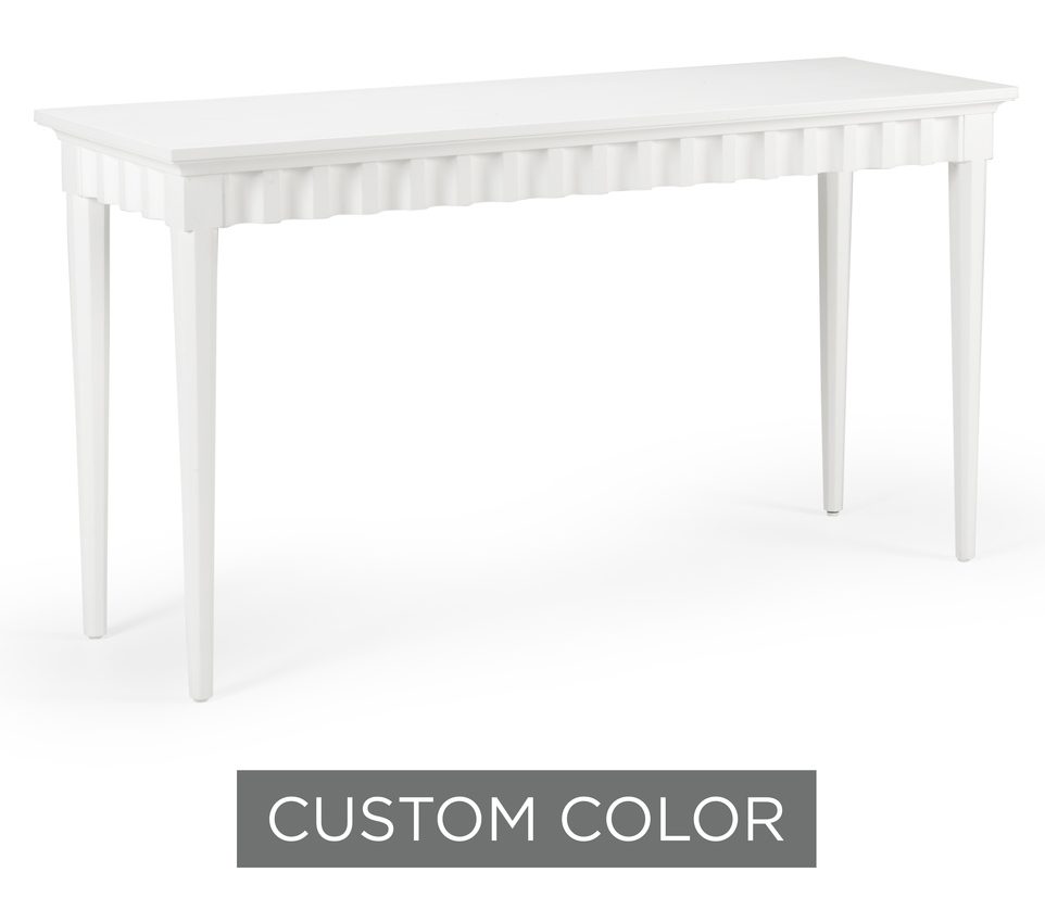 Wildwood Furniture 400017-CUSTOM Scalloped Console