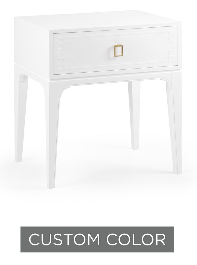 Wildwood Furniture 400018-CUSTOM Greek Key Night Stand