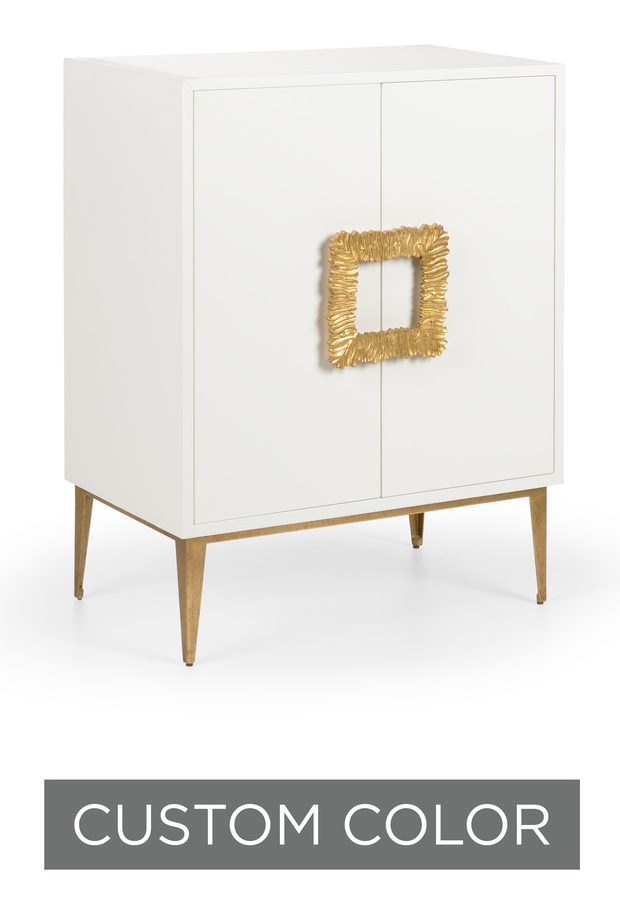 Wildwood Furniture 400026-CUSTOM Maddox Cabinet Brass