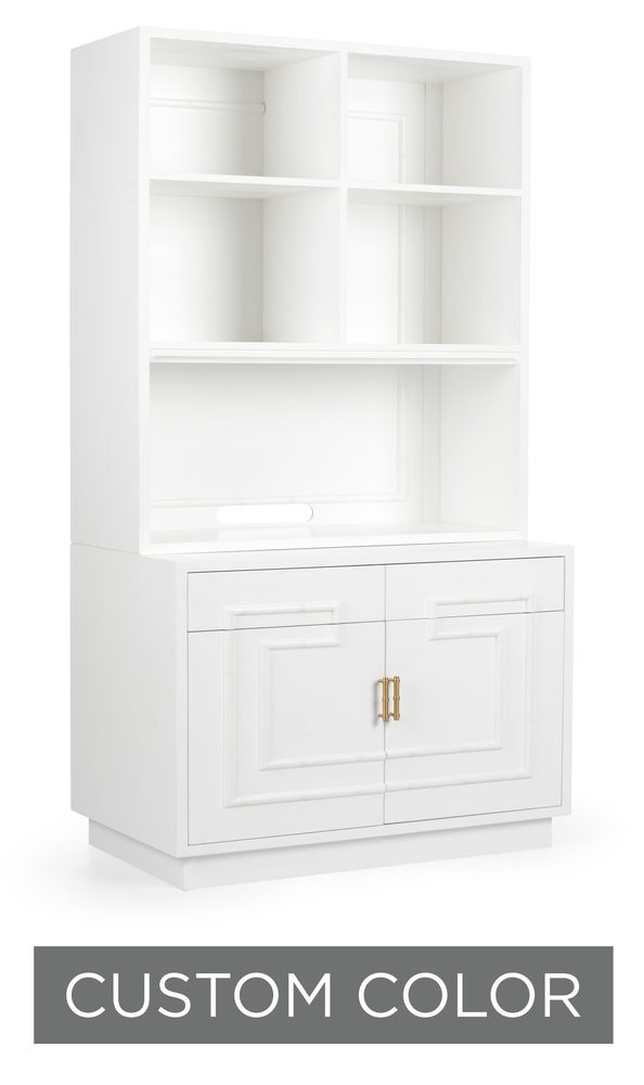 Wildwood Furniture 400051-CUSTOM Bamboo Cabinet And Etagere