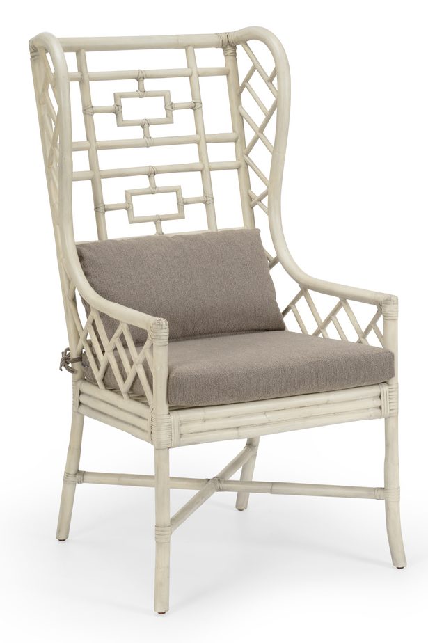 Wildwood Furniture 490372 Gwyneth Wing Chair White