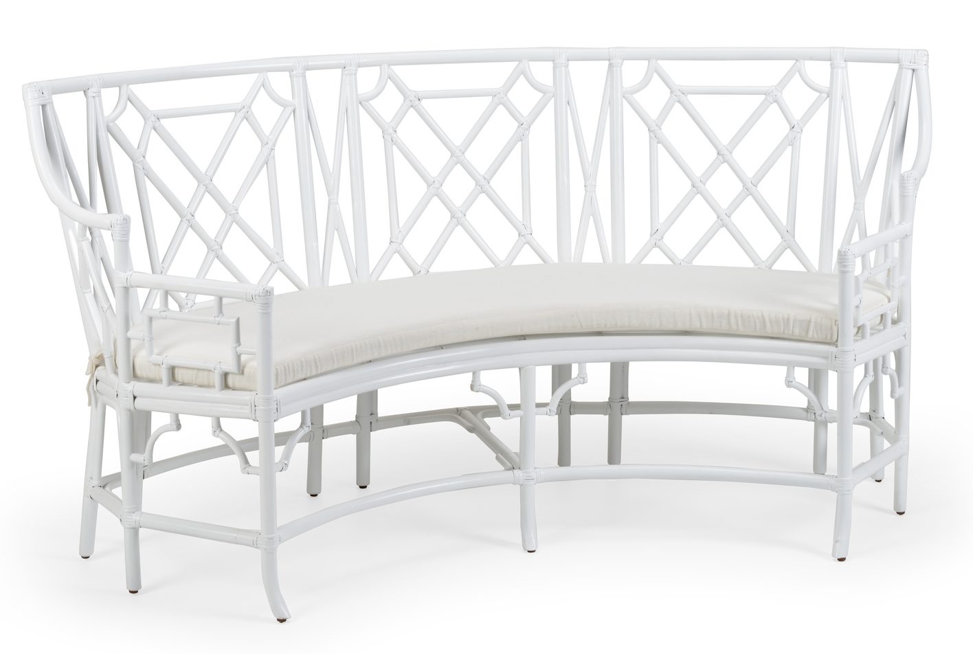 Wildwood Furniture 490467 Wild Palm Settee White