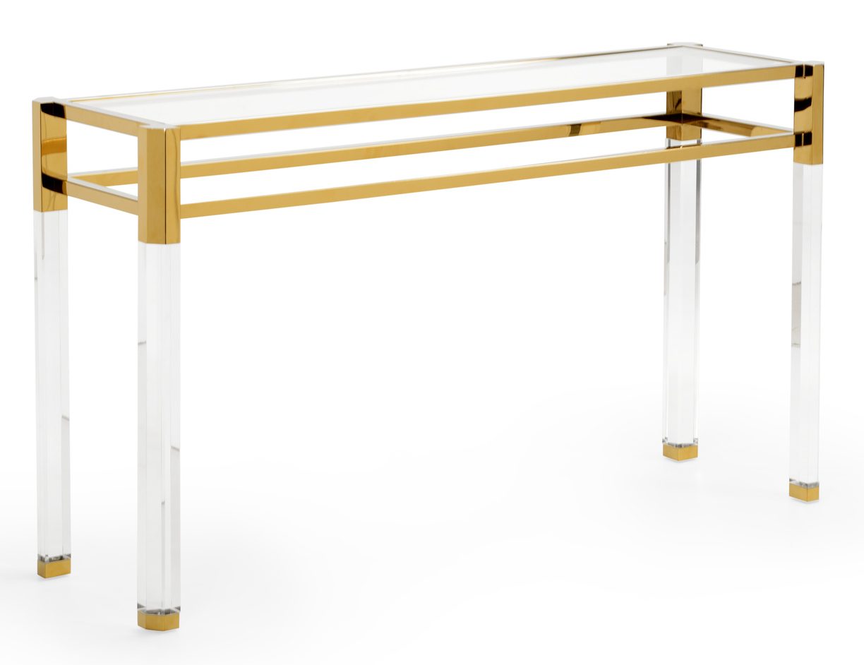 Wildwood Furniture 490536 Cranston Brass Console