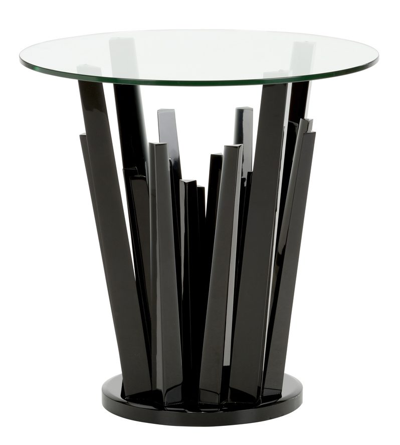 Wildwood Furniture 490665 Geode End Table Black